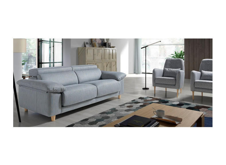 Sofá con patas moderno en Valencia