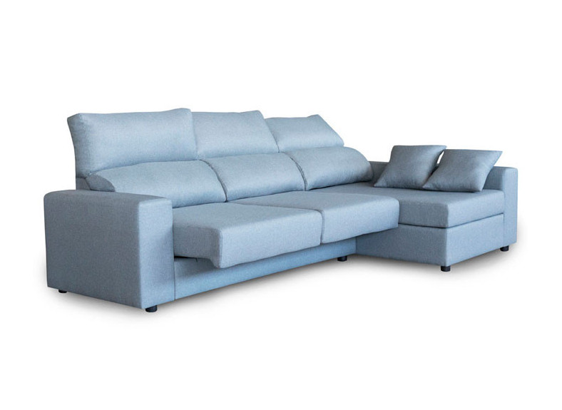 Sofá chaiselongue barato en Muebles Valencia