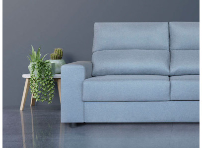 Sofá chaiselongue tapizado