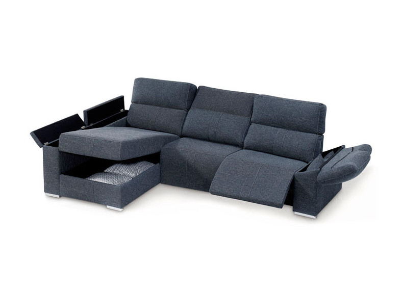 Sofá chaiselongue barato en Muebles Valencia