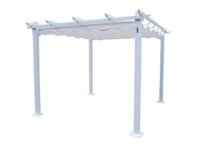 Pérgola de aluminio para jardín o terraza